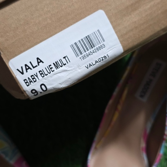 Steve Madden Vala Pump in Baby Blue Multi Womens 9 - Picture 7 of 7